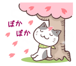 Sticker of spring cat 2 sticker #10289317