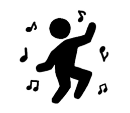 Pictogram-man sticker #10289568