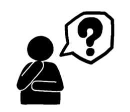 Pictogram-man sticker #10289573