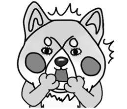 SIBA DOG ? ? sticker #10289621