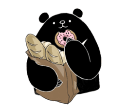 Chubby Formosan Black Bear sticker #10289762