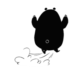 Chubby Formosan Black Bear sticker #10289763
