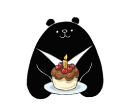 Chubby Formosan Black Bear sticker #10289767