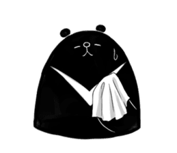 Chubby Formosan Black Bear sticker #10289768