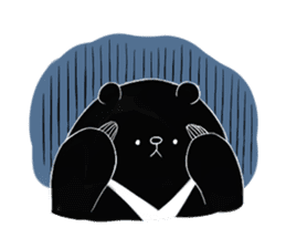 Chubby Formosan Black Bear sticker #10289777