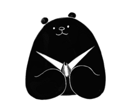 Chubby Formosan Black Bear sticker #10289779