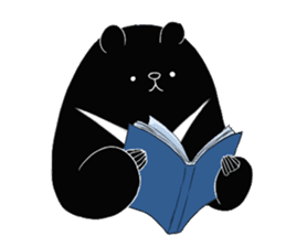 Chubby Formosan Black Bear sticker #10289787