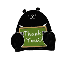 Chubby Formosan Black Bear sticker #10289788