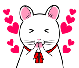 Very fat hamster 2 sticker #10290083