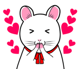 Very fat hamster 2 sticker #10290083