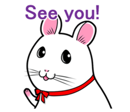 Very fat hamster 2 sticker #10290089