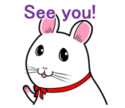 Very fat hamster 2 sticker #10290089