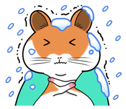 Very fat hamster 2 sticker #10290101