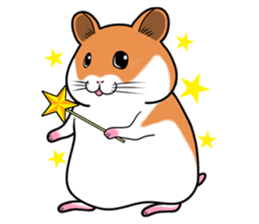 Very fat hamster 2 sticker #10290111