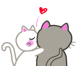 Love Love cats ! sticker #10290123