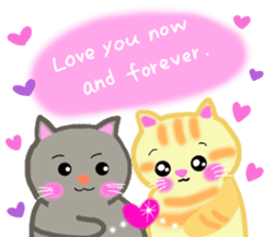Love Love cats ! sticker #10290127
