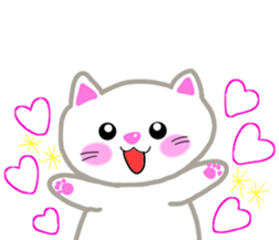 Love Love cats ! sticker #10290130