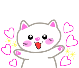 Love Love cats ! sticker #10290130