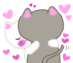 Love Love cats ! sticker #10290135