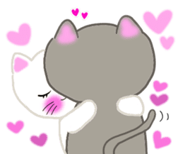 Love Love cats ! sticker #10290135