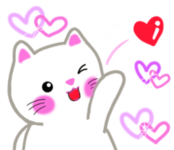 Love Love cats ! sticker #10290136