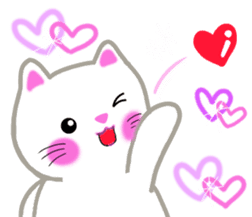 Love Love cats ! sticker #10290136