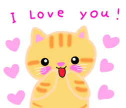 Love Love cats ! sticker #10290140