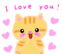 Love Love cats ! sticker #10290140