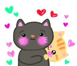 Love Love cats ! sticker #10290143