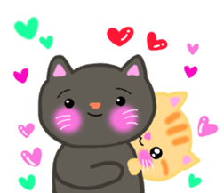 Love Love cats ! sticker #10290143