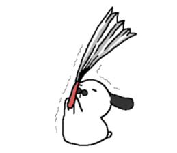 Beans Rabbit sticker #10290285