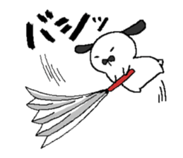 Beans Rabbit sticker #10290286