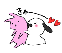 Beans Rabbit sticker #10290303