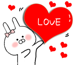 I want you to Kama~tsu rabbit 2 sticker #10290370