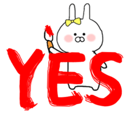 I want you to Kama~tsu rabbit 2 sticker #10290376