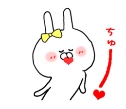 I want you to Kama~tsu rabbit 2 sticker #10290380