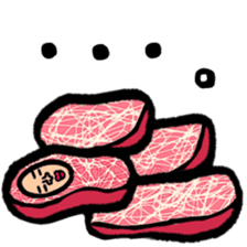 Full of meat. sticker #10290518