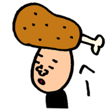 Full of meat. sticker #10290527