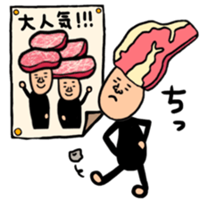 Full of meat. sticker #10290533