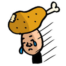 Full of meat. sticker #10290536