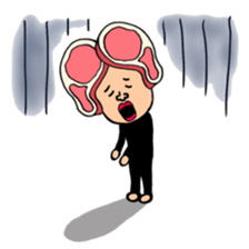 Full of meat. sticker #10290544