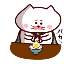 Furoshiki nyanko Matsukichi 10 sticker #10290564