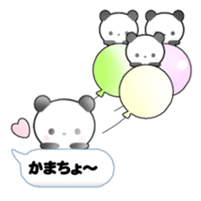 PANDDY balloon sticker #10290995