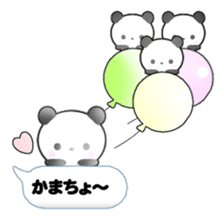 PANDDY balloon sticker #10290995