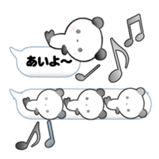 PANDDY balloon sticker #10290998