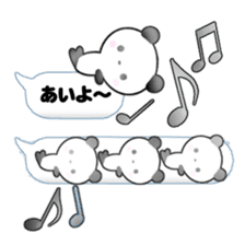 PANDDY balloon sticker #10290998