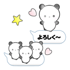 PANDDY balloon sticker #10291002