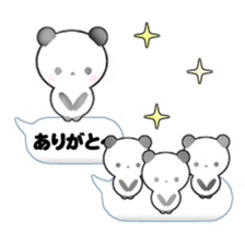 PANDDY balloon sticker #10291004