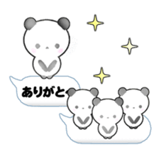 PANDDY balloon sticker #10291004
