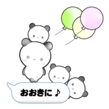 PANDDY balloon sticker #10291005